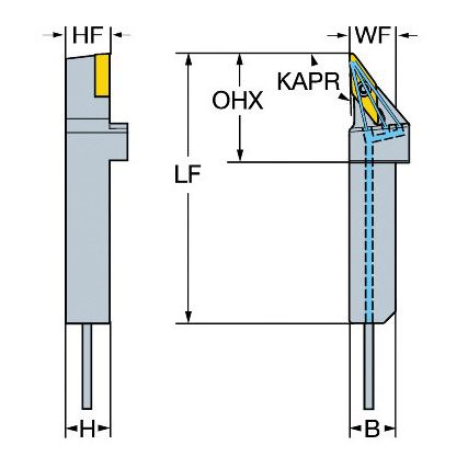 QS-SVJCL1616E11HP TOOL HOLDER