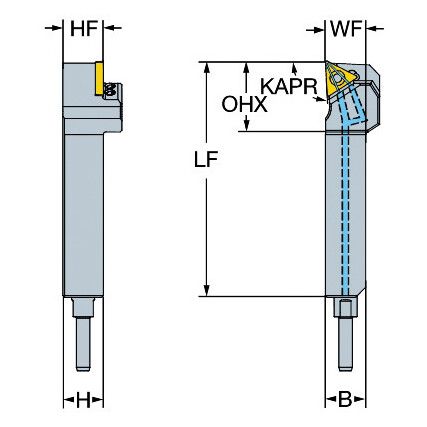 QS-STJCR1212E11HP TOOL HOLDER