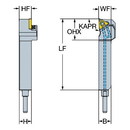 QS-STJCR1616E11HP TOOL HOLDER