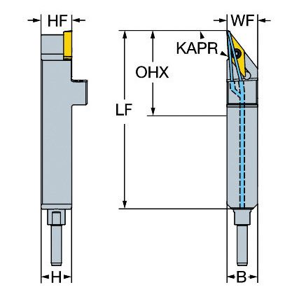 QS-SVJCR1212E11HP-M TOOL HOLDER