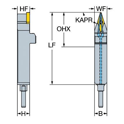 QS-SVVBN1212E11HP TOOL HOLDER