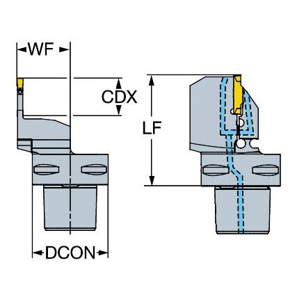 C5-LF123H25C35070E TOOLHOLDER