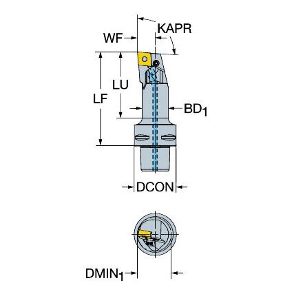 C5-PCLNL2211012HP TOOLHOLDER