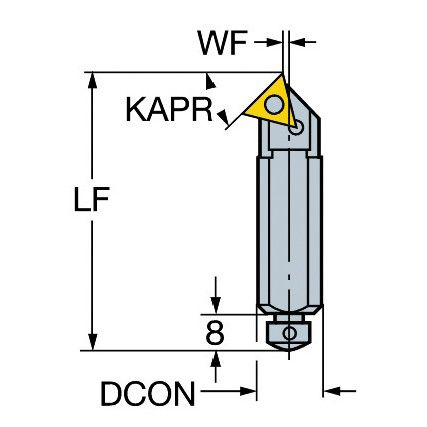 L142.0-20-16 BORING BAR