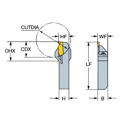 QSLF123F171616B TOOLHOLDER