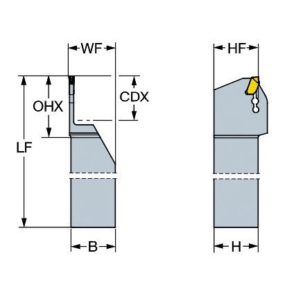 QD-LFF26-2525A TOOLHOLDER