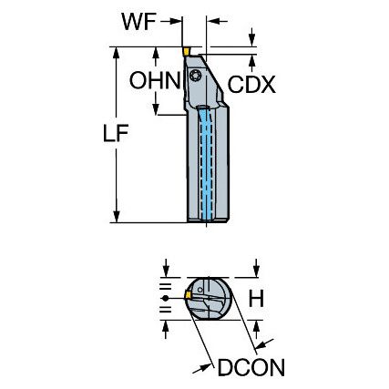 RAF151.37-25-025A30 BORING BAR