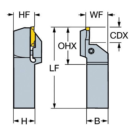 RF123H202525B040BM TOOLHOLDER