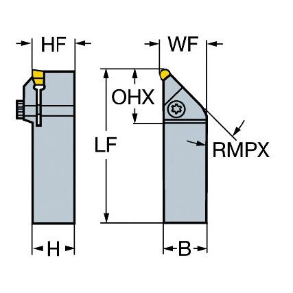 RS151.22-2525-30 TOOLHOLDER