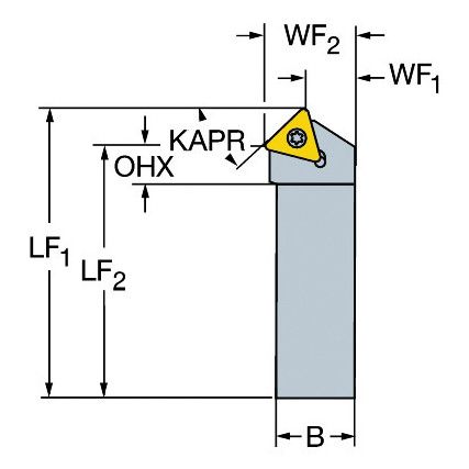 STDCL 1212F 11 TOOLHOLDER