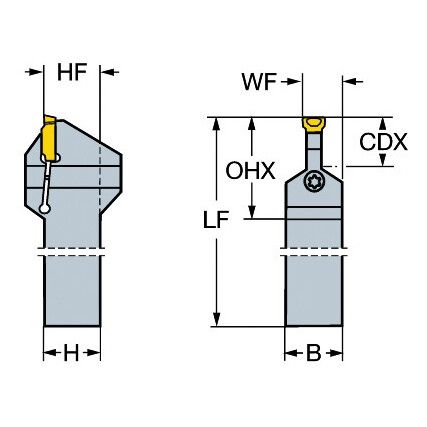 NF123M32-4040B SHANK TOOL