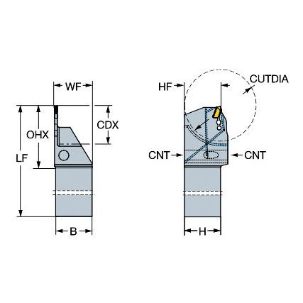 QD-LFG33C3232D SHANK TOOL