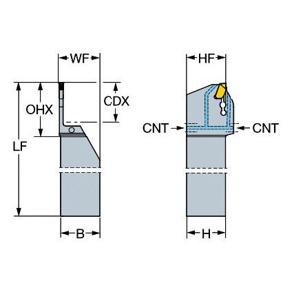 QD-LFH33C3232A SHANK TOOL