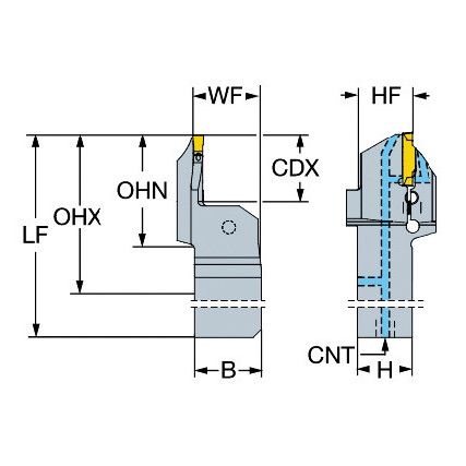 QS-LF123G14C2020E-034B SHANK TOOL