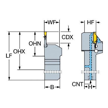 QS-LF123H20C2020E SHANK TOOL