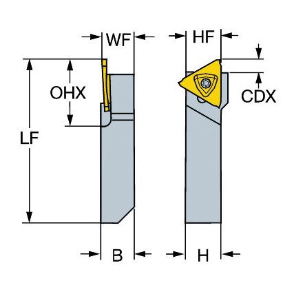 QS-LF123U06-1010B SHANK TOOL