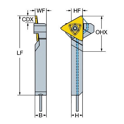 QS-LF123U06-1010BHP SHANK TOOL