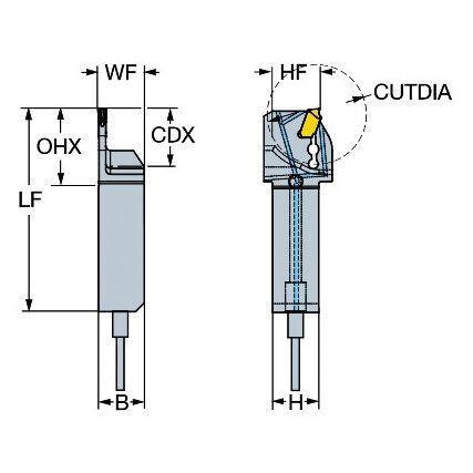 QS-QD-LFB10C1010S SHANK TOOL