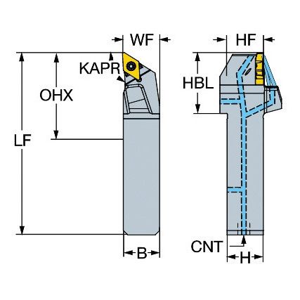 QS-TR-D13JCL 2020HP SHANK TOOL