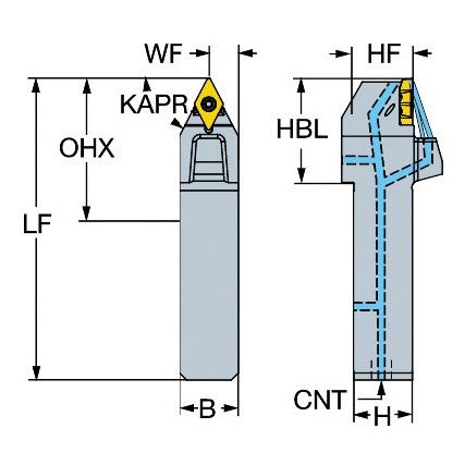 QS-TR-D13NCN 2020HP SHANK TOOL