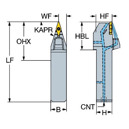 QS-TR-V13VBN 2020HP SHANK TOOL