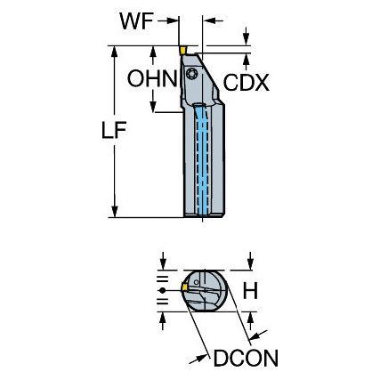 RAF151.37-25-024A30 BORING BAR