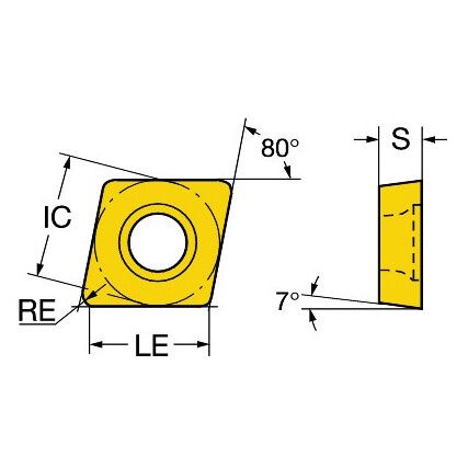 CPMT 09T304-MM INSERT GRADE 1125