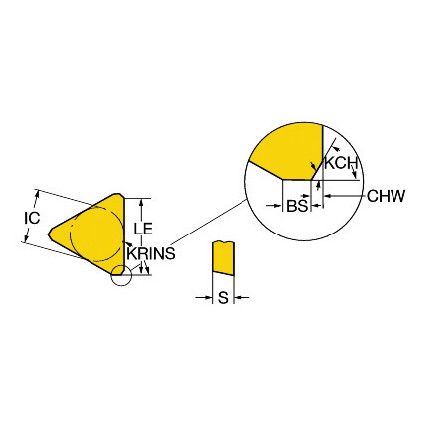 TPKR 2204PDR-WH INSERT GRADE 4230