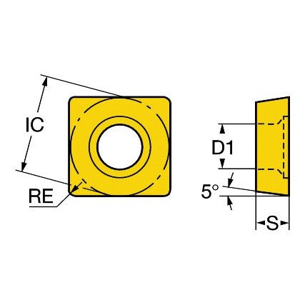 SBMT 381232-XH INSERT GRADE 4215