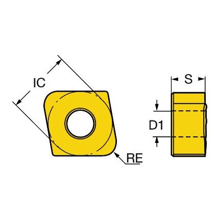 CNMX 191140-PF INSERT GRADE 4325