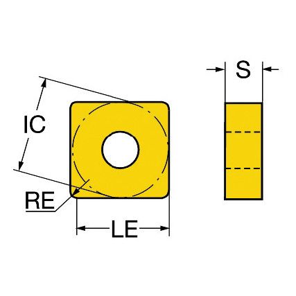 SNMG 250724-PR INSERT GRADE 4325