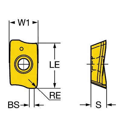 R390-170408M-PL INSERT GRADE 1010