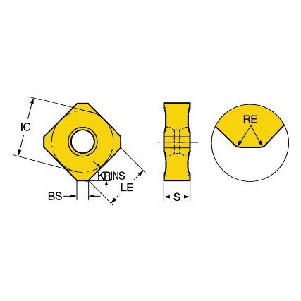 345R-1305M-PL INSERT GRADE 1010