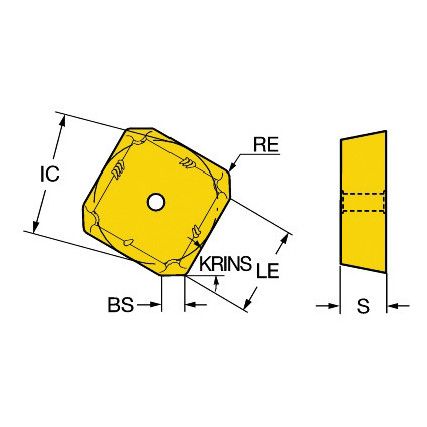 360L-2807M-MH INSERT GRADE 2040