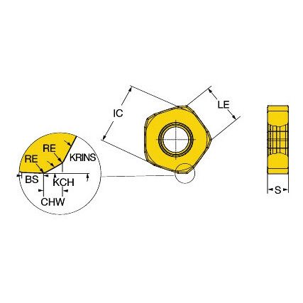 357R-2408M-PM INSERT GRADE 4240