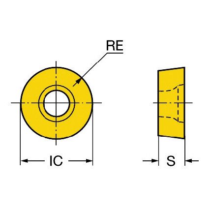 RCKT 10T3M0-KH INSERT GRADE 3330