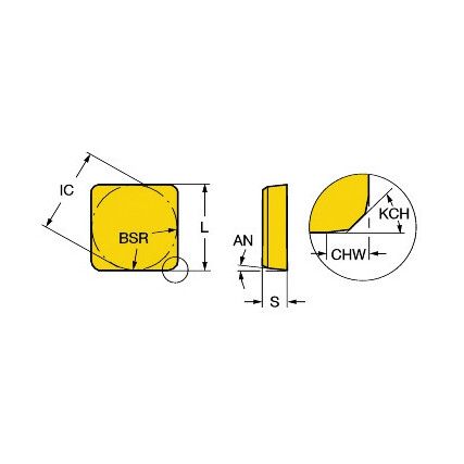 SBAN 1204ZZ INSERT GRADE HM