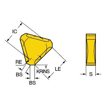 TNEF 1204AN-CA INSERT GRADE K20W