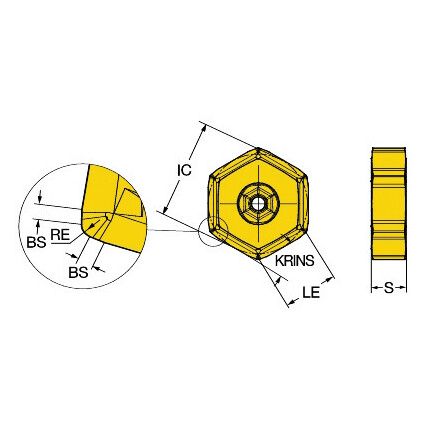 HNEF 090504-KL INSERT GRADE 3330