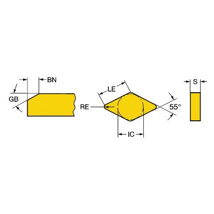 DNGN 150408-T01020 INSERT GRADE 650