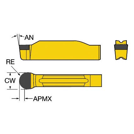 N123J1-0600-RE INSERTGRADE CB20