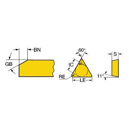 TPGN 110308-T01020 INSERT GRADE 650