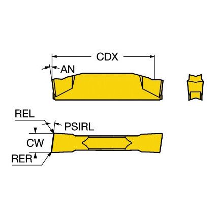 L123E2-0200-1001-CS INSERT GRADE 1125