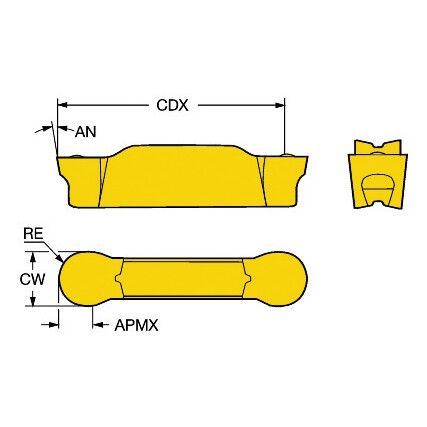 N123F2-0300-RM INSERT GRADE 525