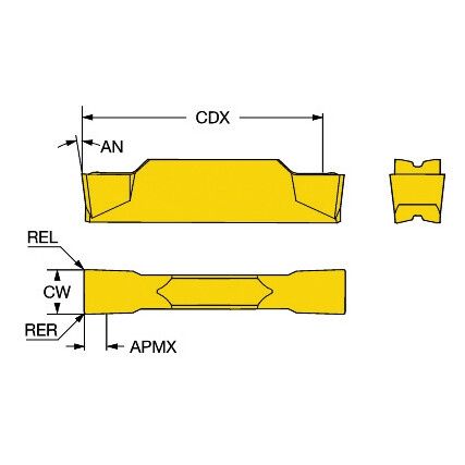 N123G2-0300-0003-TF INSERT GRADE 1005