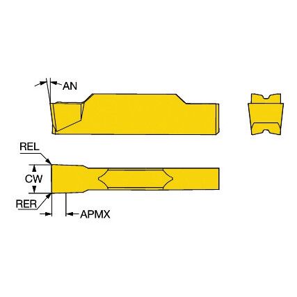 N123H1-0400-0004-TF INSERT GRADE H13A