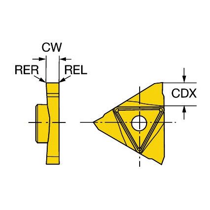 N123U3-0340-BG INSERT GRADE H10F