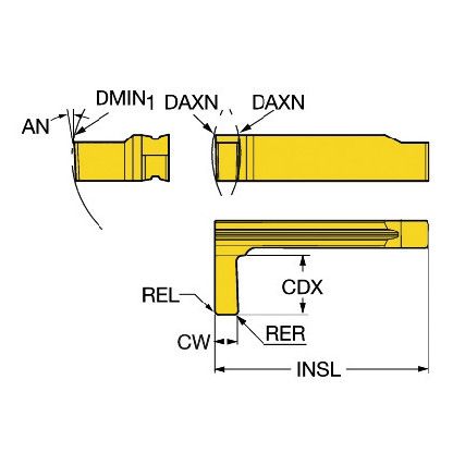 RG123H1-0400-0004-GS INSERT GRADE 1115