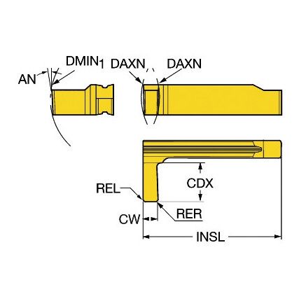 RG123L1-0400-0004-GS INSERT GRADE 1115