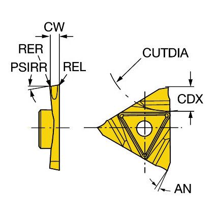 R123U3-0200-1000-CS INSERT GRADE 1125